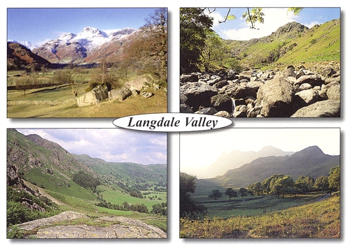 Langdale Valley A5 Greetings Cards